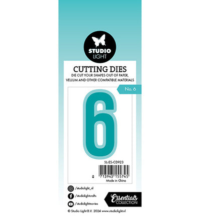SL Cutting Die Number 6 Essentials nr.923