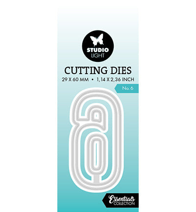 SL Cutting Die Number 6 Essentials nr.923