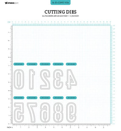 SL Cutting Die Number 7 Essentials nr.924