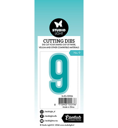 SL Cutting Die Number 9 Essentials nr.926