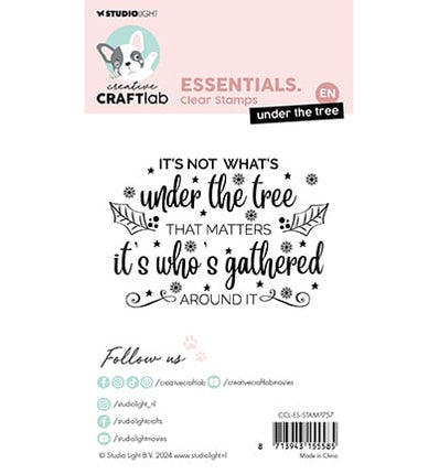 CCL Clear Stamp Under the tree Essentials nr.757