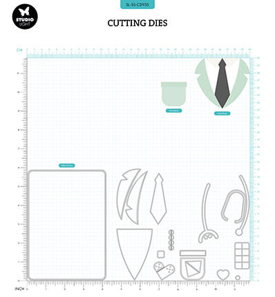SL Cutting Die Doctor's coat Sweet Stories nr.935