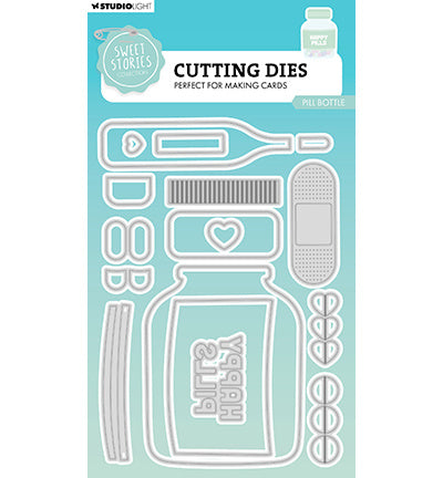 SL Cutting Die Pill bottle Sweet Stories nr.936