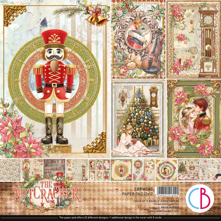 THE NUTCRACKER PAPER PAD 12"X12" 12/PKG