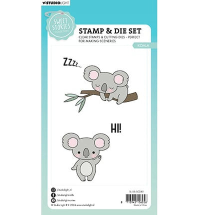 SL Stamp & Cutting Die Koala Sweet Stories nr.85