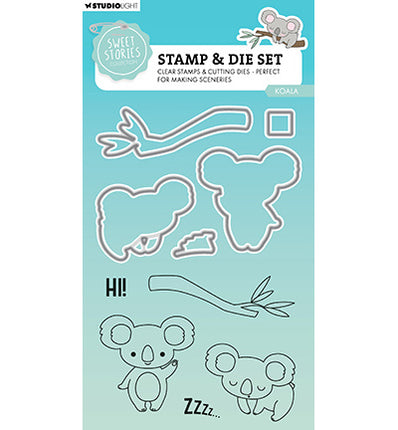 SL Stamp & Cutting Die Koala Sweet Stories nr.85