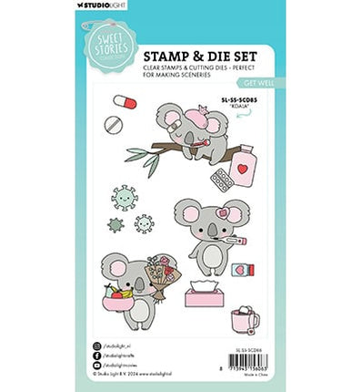 SL Stamp & Cutting Die Get well Sweet Stories nr.86