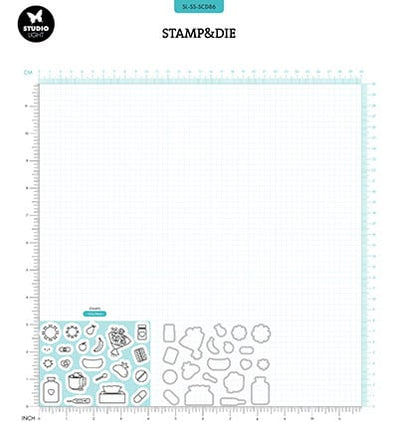 SL Stamp & Cutting Die Get well Sweet Stories nr.86