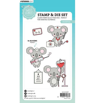 SL Stamp & Cutting Die Hospital Sweet Stories nr.87
