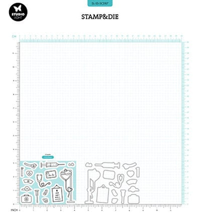 SL Stamp & Cutting Die Hospital Sweet Stories nr.87
