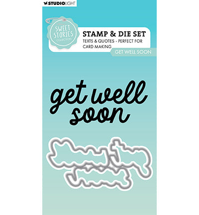 SL Stamp & Cutting Die Get well soon Sweet Stories nr.88