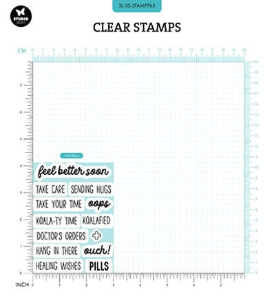 SL Clear Stamp Feel better Sweet Stories nr.765