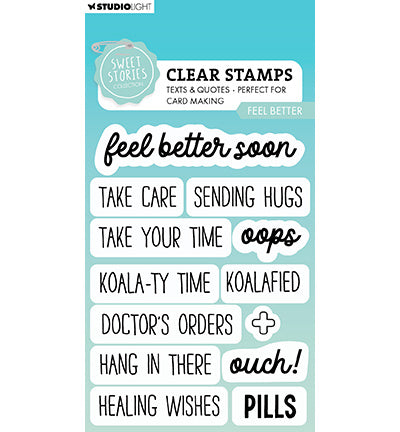 SL Clear Stamp Feel better Sweet Stories nr.765