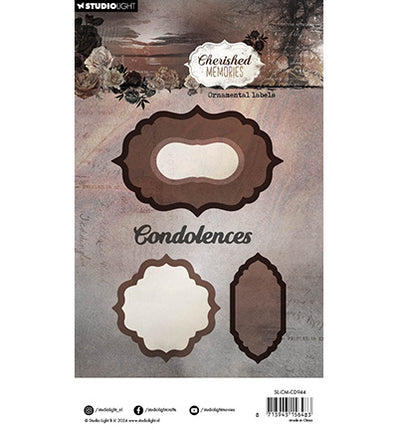 SL Cutting Die Ornamental labels Cherished Memories nr.944