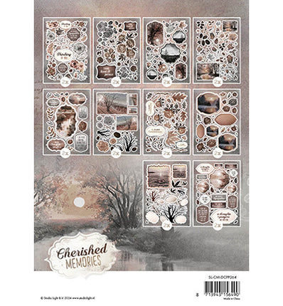 SL Die-cut paper pad Paper elements Cherished Memories nr.264