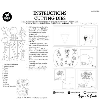 SL Cutting Die Bouquet pop-up Essentials nr.928