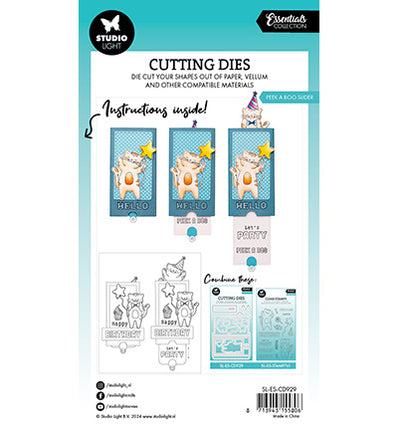 SL Cutting Die Peek a boo slider Essentials nr.929