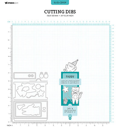SL Cutting Die Peek a boo slider Essentials nr.929