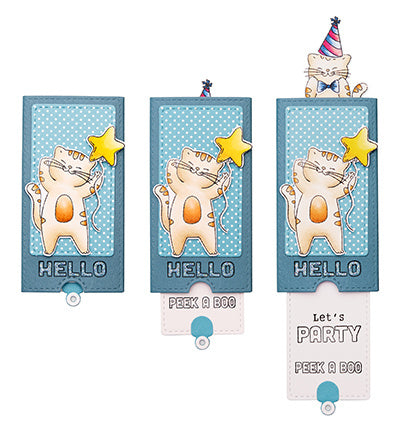 SL Clear stamps Peek a boo slider Essentials nr.761