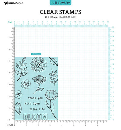 SL Clear stamps Bouquet pop-up Essentials nr.760