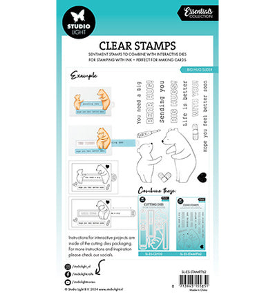 SL Clear stamps Hug slider Essentials nr.762
