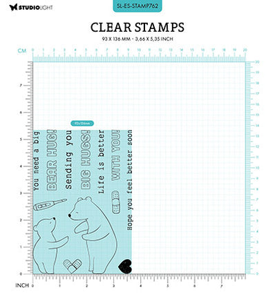SL Clear stamps Hug slider Essentials nr.762