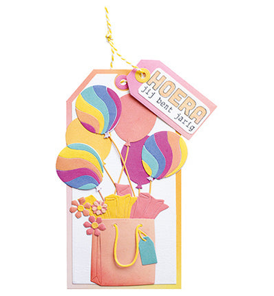 SL Cutting Die B-day balloons Essentials nr.933