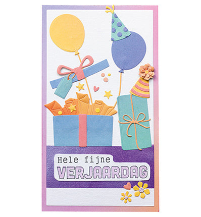 SL Cutting Die B-day balloons Essentials nr.933