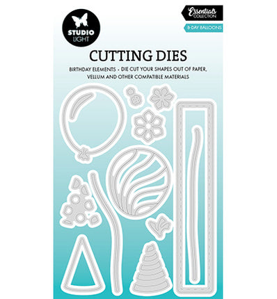 SL Cutting Die B-day balloons Essentials nr.933