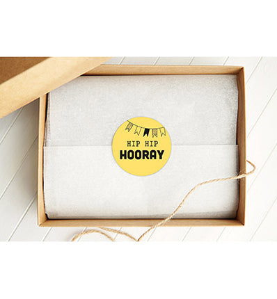 SL ø30mm Stickers HIP HIP HOORAY Essentials nr.26