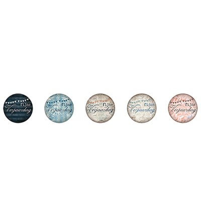 SL ø30mm Stickers FIJNE VERJAARDAG Essentials nr.31