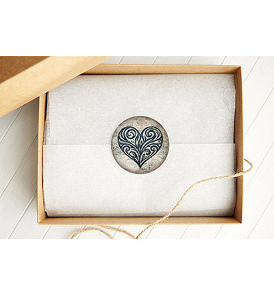 SL ø30mm Stickers VINTAGE HEART Essentials nr.32