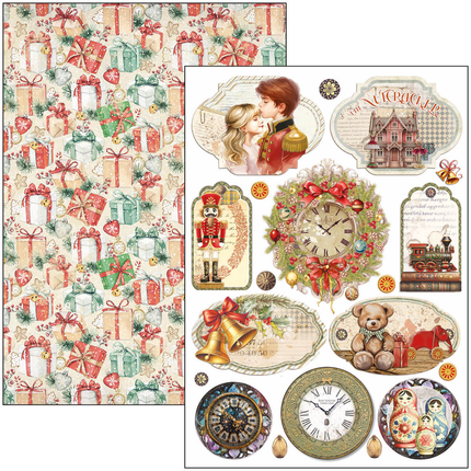 THE NUTCRACKER CREATIVE PAD A4 9/PKG