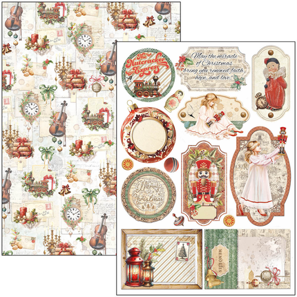THE NUTCRACKER CREATIVE PAD A4 9/PKG