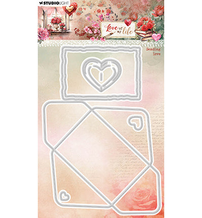SL Cutting Die Sending love Love of my life nr.950