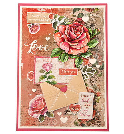 SL Cutting Die Rose tag Love of my life nr.951