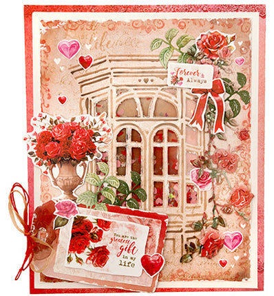 SL Cutting Die Rose tag Love of my life nr.951