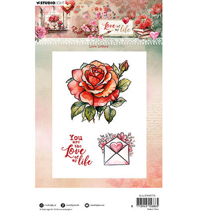 SL Clear Stamp Love letter Love of my life nr.776