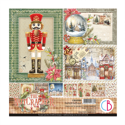 THE NUTCRACKER PAD 8"X8" 12/PKG