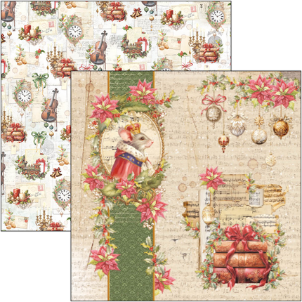 THE NUTCRACKER PAD 8"X8" 12/PKG