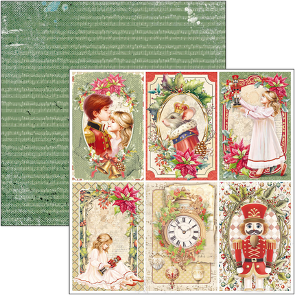 THE NUTCRACKER PAD 8"X8" 12/PKG