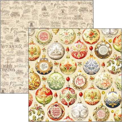 THE NUTCRACKER PATTERNS PAD 12"X12" 8/PKG