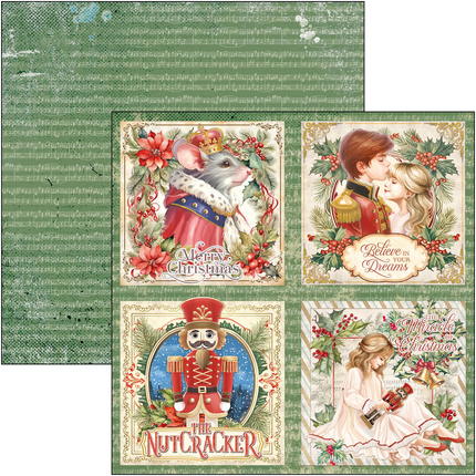 THE NUTCRACKER PATTERNS PAD 12"X12" 8/PKG