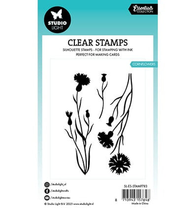 SL Clear Stamp Cornflowers Essentials nr.783
