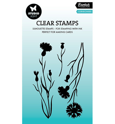 SL Clear Stamp Cornflowers Essentials nr.783