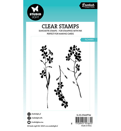 SL Clear Stamp Flowers Essentials nr.784