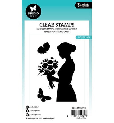 SL Clear Stamp Flower lady Essentials nr.788