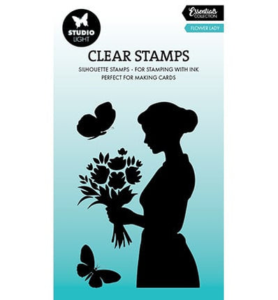 SL Clear Stamp Flower lady Essentials nr.788