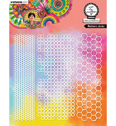 ABM Mask Pattern Stripes Art By Marlene nr.325