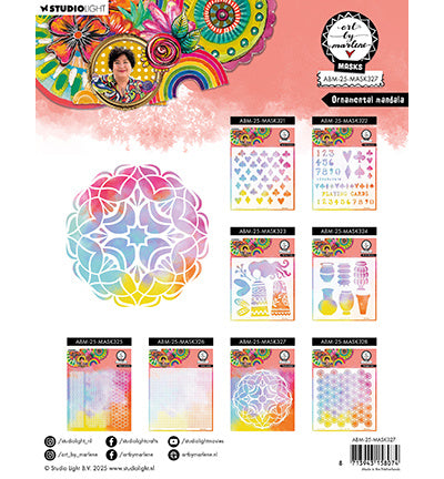 ABM Mask Ornamental Mandala Art By Marlene nr.327